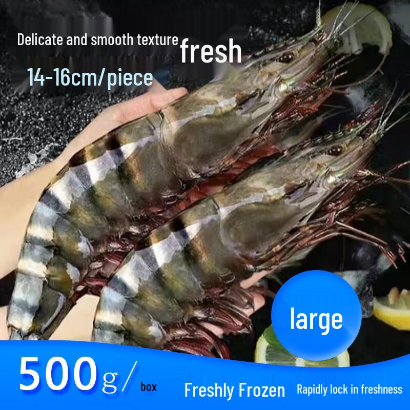 Haisuda Fresh Frozen Black Tiger Shrimp