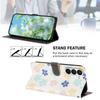 For Samsung Galaxy S26/S26 Pro Case Pattern Print PU Leather Wallet Phone Cover with Wrist Strap