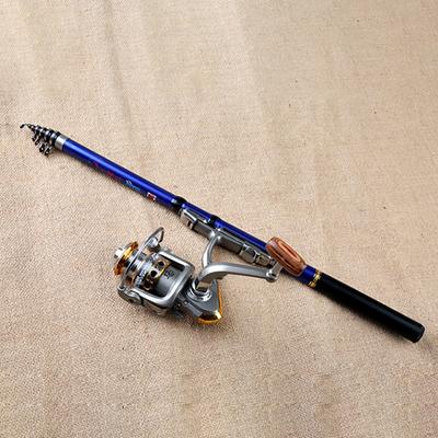 Telescopic Fishing Rod Outdoor Fishing Tool Accessories Night Fishing Outdoor Fish 1.5M-3 M  Anti Slip Portable Pole for Angler