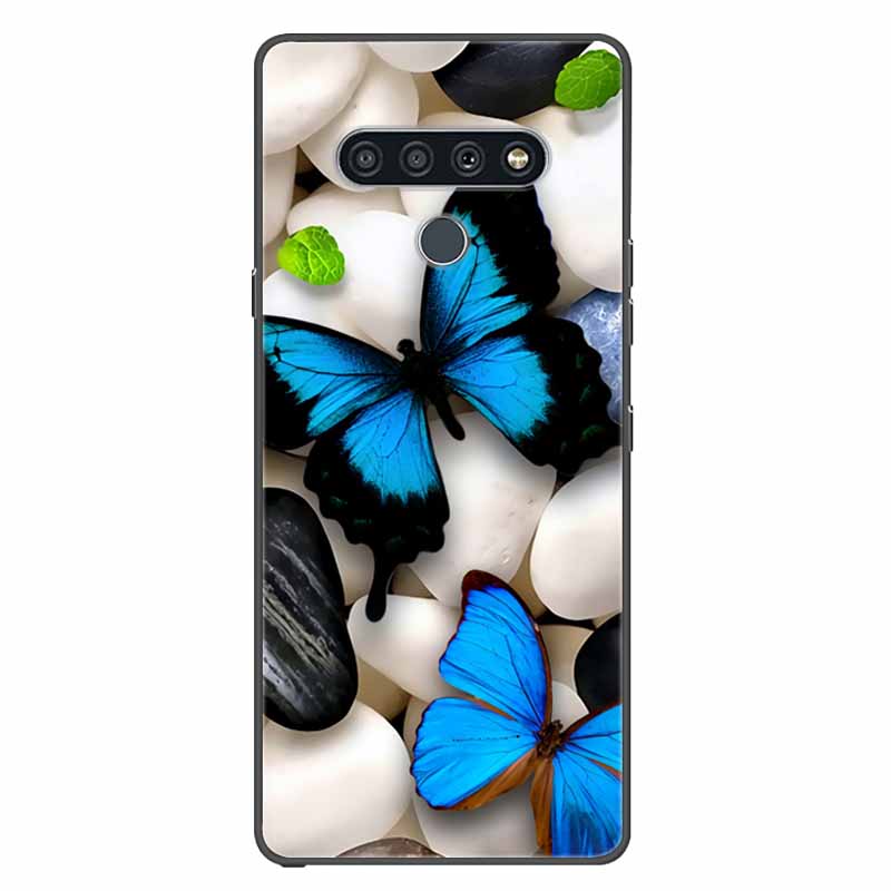 For LG K41s K51s Case Silicone Soft Fashion Animal Back Cover for LG Q70 Q60 Case Protector On for LGQ60 K 51S Cartoon Phone Bag