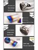 Compass Stainless Steel 201 Silver Electroplated Exhaust Tailpipe Muffler