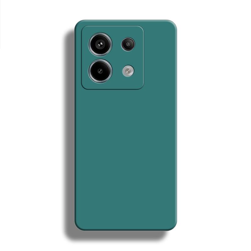 

Для Redmi Note 13 4G Чехол для Redmi Note 13 Чехол 6,67 дюйма Оригинальный жидкий силиконовый резиновый противоударный бампер для Redmi Note 13 For Redmi Note 13 4G