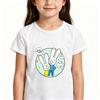 T-shirt Enfant Simon Super Lapin Dessin Animé 100% Coton Mignon Garçons Filles Manches Courtes Impression Manga Haut Enfant Décontracté Jeune Enfant Été