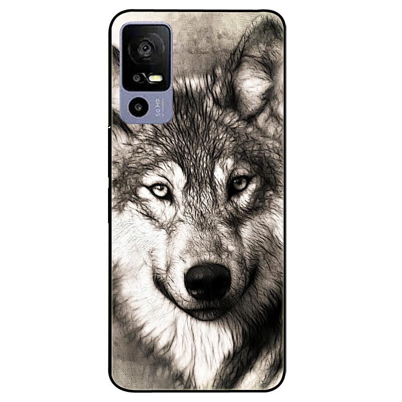 For TCL 40R 5G Case 6.6'' Silicone Soft Fashion TPU Phone Cover for TCL 40 R 5G Cases T771K T771A T771H Bumper Funda For TCL 40R