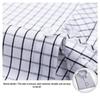 Men's Summer Plaid Cotton Short Sleeve Shirt - Breathable & Sweat-Absorbing