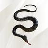 Yousheng Fake Snake Toy, Realistic Rubber Snake with Tongue Out, 17.7-39.4 Inch Lifelike Garden Decor, Bird Deterrent Stress Relief Prank Gift