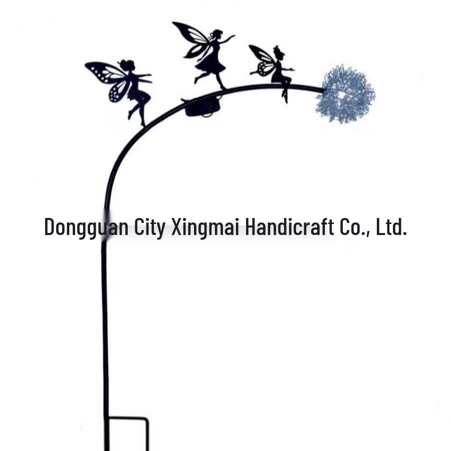 Solar Flower & Dandelion Garden Stake Light - Outdoor Lamp Ant Sitting Stake Warm White