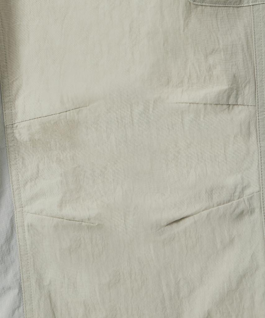 NODE LABS Dev:5 Cutline Cargo Wide Pants_Gray