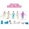 NEUE Kpop Dämonenjäger Figur Cartoon Kawaii Tiger Rumi Mira Zoey Actionfigur PVC Schreibtisch Dekoration Modell Puppe Spielzeug Kinder Geschenke