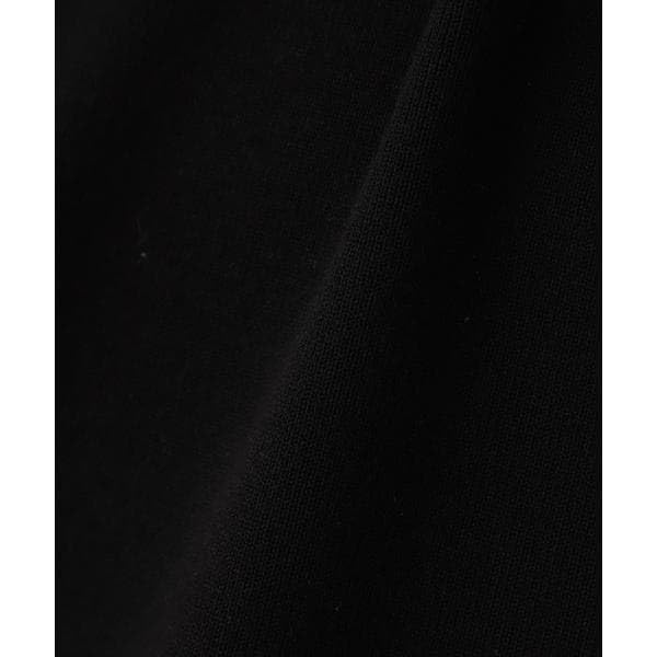 Beauty Basic Boat Neck x Black [Natural Basic] Sweater, All-Knit Series, Knit, Off-White
