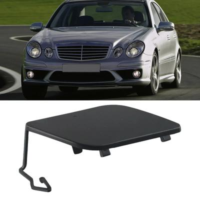 Frontstoßstange Abschlepphaken Abdeckkappe Für MERCEDES E-Klasse W211 Hohe Zuverlässigkeit Einfache Installation Schwarz (2007 2009)