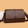 High-end Women's Bag 2026 New Large Capacity Soft Leather Casual Fashi Shoulder Bag Crossbody Small Square Bag