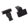2 Stück Staubschutz-Scharnier Ersatz für Keenwood KD 291R Plattenspieler ABS Plattenspieler Staubschutz-Scharnier Plattenspieler Teile