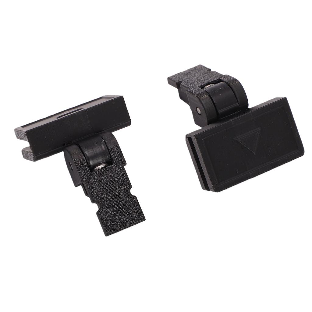 2 Stück Staubschutz-Scharnier Ersatz für Keenwood KD 291R Plattenspieler ABS Plattenspieler Staubschutz-Scharnier Plattenspieler Teile