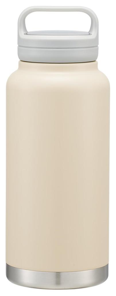 Skater Insulated Stainless Steel with Screw Sand Mug, 1000ml, Handle, Beige, STSC10-A