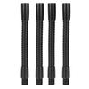 4 Pcs Gooseneck Lamp Hose Aluminium 10mm Caliber Flexible Table Desk Lamp Hose Lighting Fittings