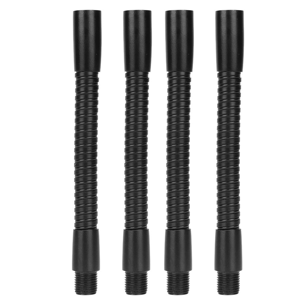 4 Pcs Gooseneck Lamp Hose Aluminium 10mm Caliber Flexible Table Desk Lamp Hose Lighting Fittings