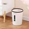 Flip-Top Plastic Trash Can