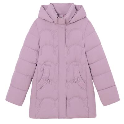 Middle-aged and Elderly Plus-size Ladies Thicken Grandma's Cotton-padded Coat with Long Loose Winter Mother Hooded Warm Cotton-padded Jacket.