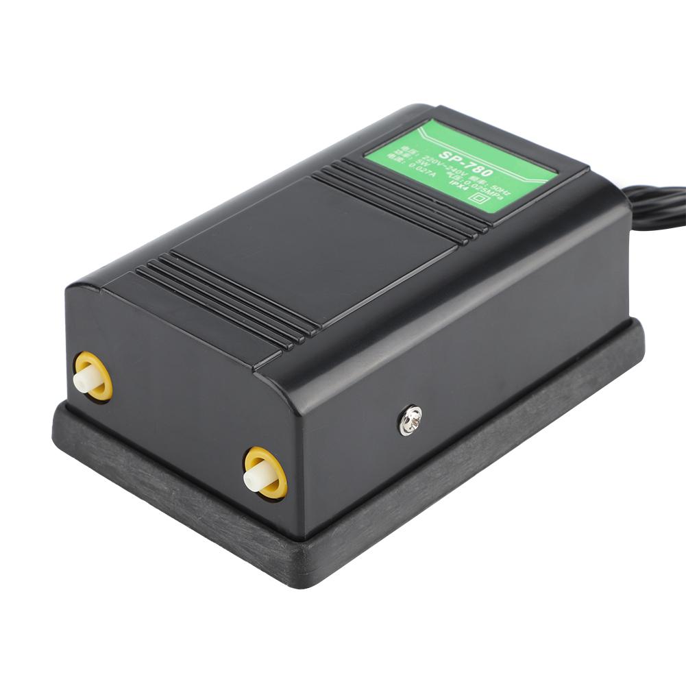 -780 5W Fish Aeration Increase Oxygen Pump Aquarium Double Hole Volume