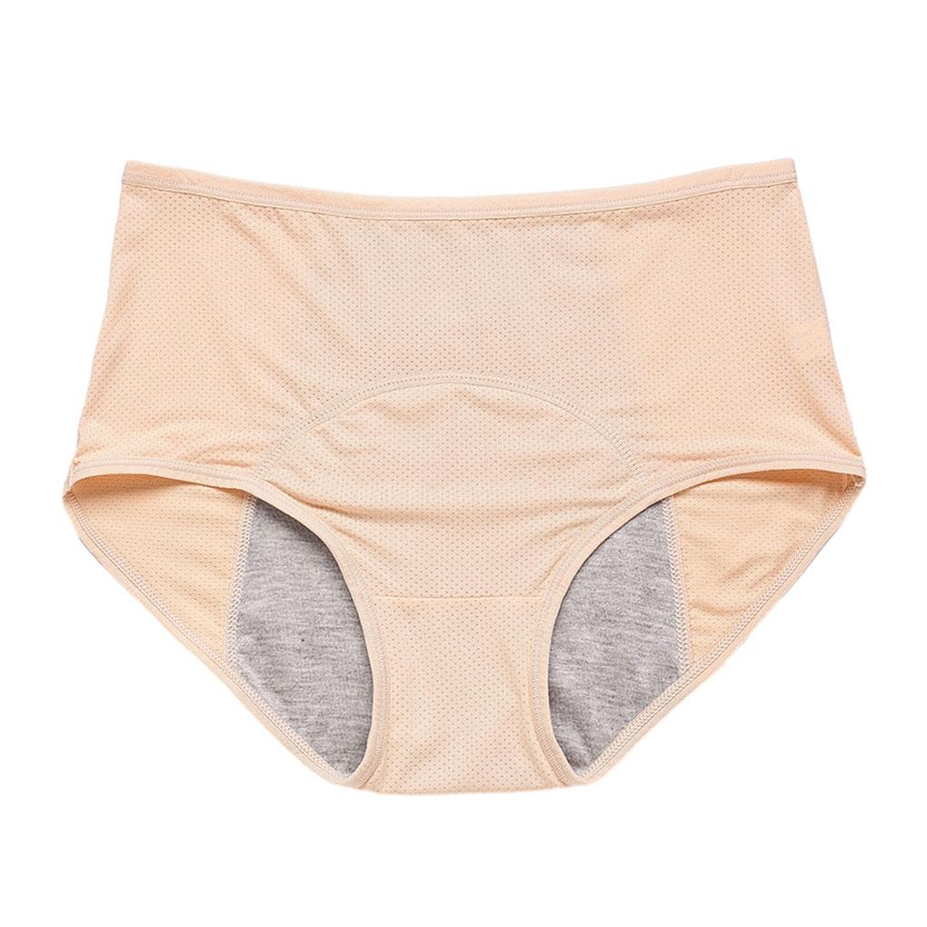 

Women Briefs Washable Solid Color Girls Undies Breathable Skin-friendly Elastic Waist Chinlon Panties Underwear 7xl