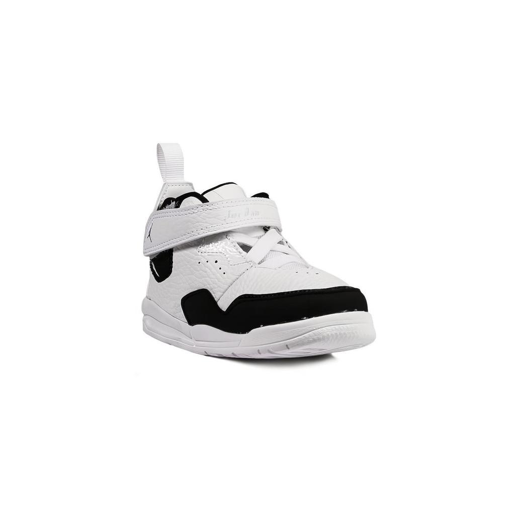 Jordan Courtside 23 Slip Resistant Cushioning Mid top Toddler Shoes White Black Infant And Toddler AQ7735-104