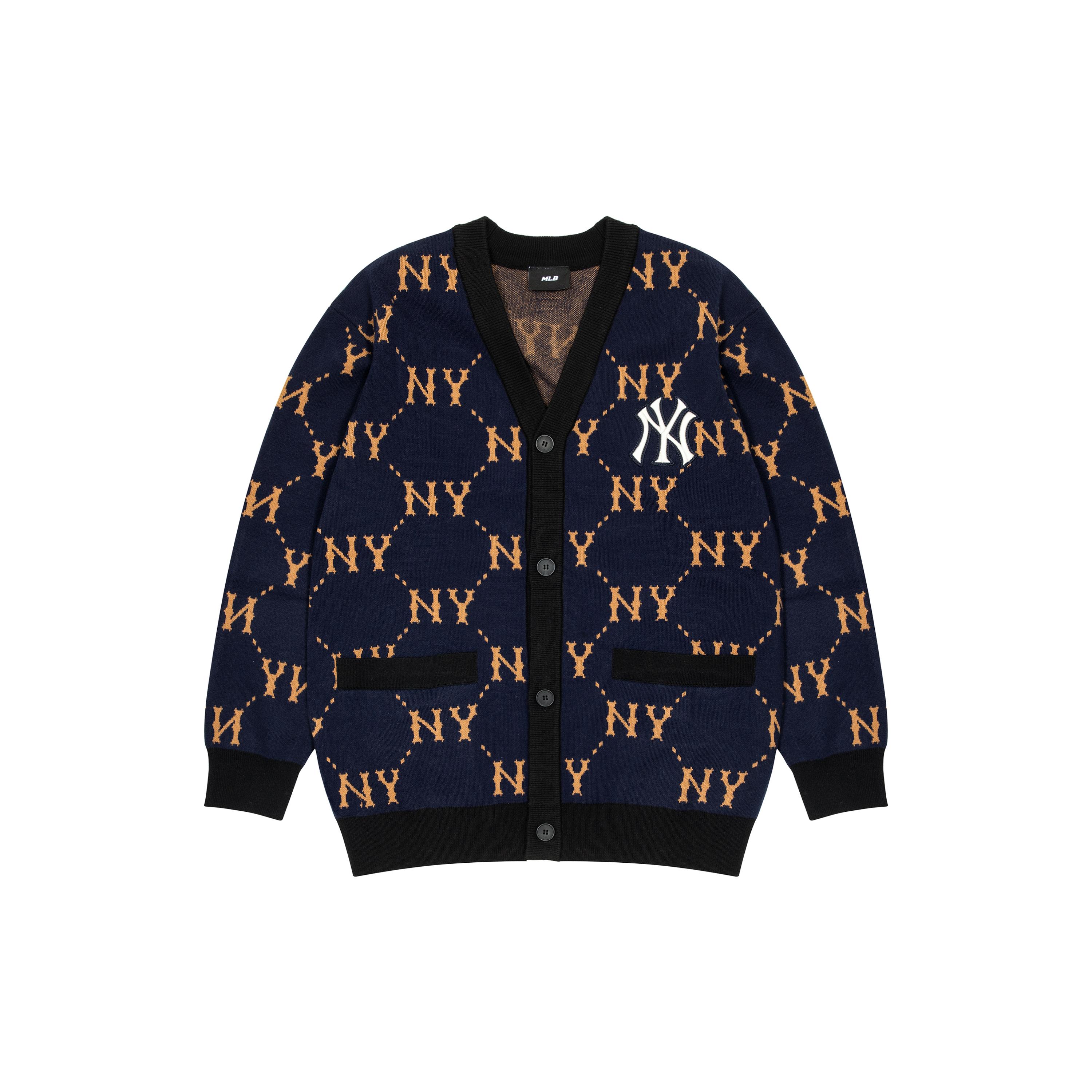 MLB FW22 Knitwear Unisex Navy Blue 3AKCM0224-50NYS M