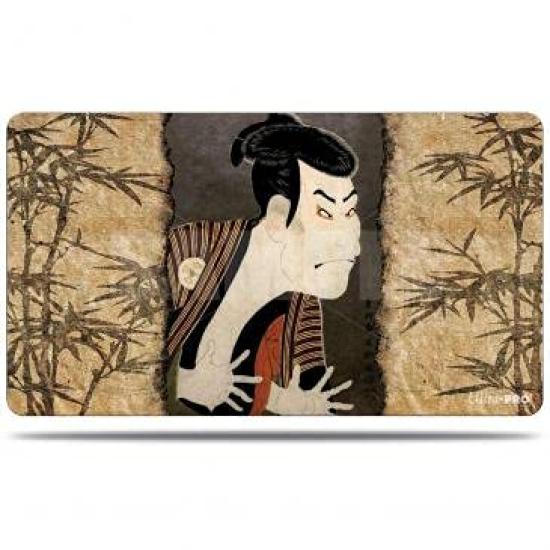 

1638 Toshusai Sharaku Actor Picture Playmat Mouse Pad Fine Art Playmat The Actor Playmat Ultra-Pro [Used]