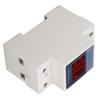 Voltage Current Meter Din Rail Double Display Display Monitor Single Phase Household with