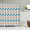 Colorful Modern Shower Curtain 3d Bathroom Curtain With Hooks Decorative Partition Screen 180*240 Polyester Washable Cloth