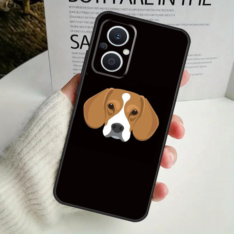 Beagle Dog Phone Case For OPPO Reno 8T 14F 13 F 12 11 10 14 Pro 7 8 Lite OPPO Find X8 X6 X5 Pro Cover