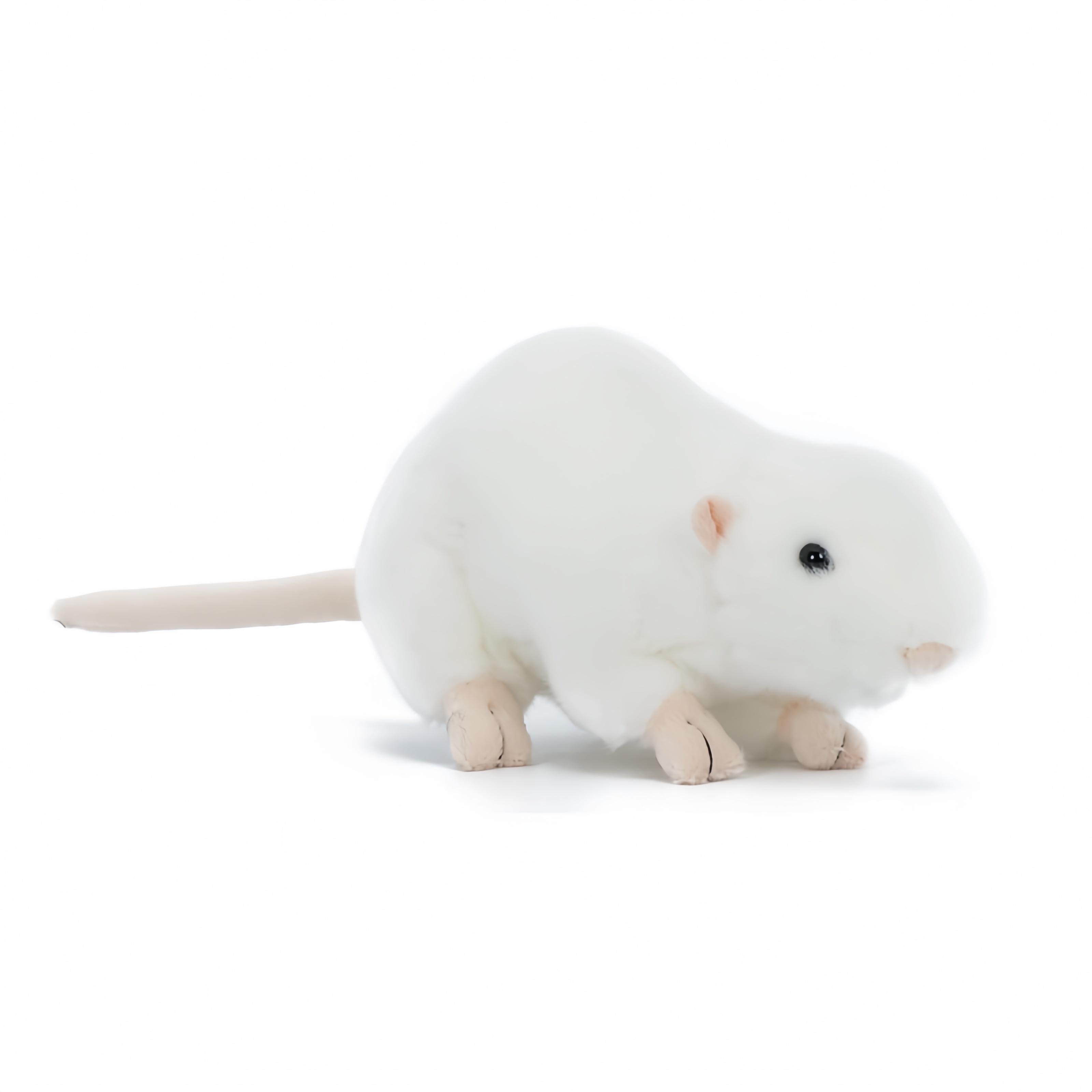 Realistic Plush Mouse Stuffed Animal Creative Holiday Gift Pet Cat Toy