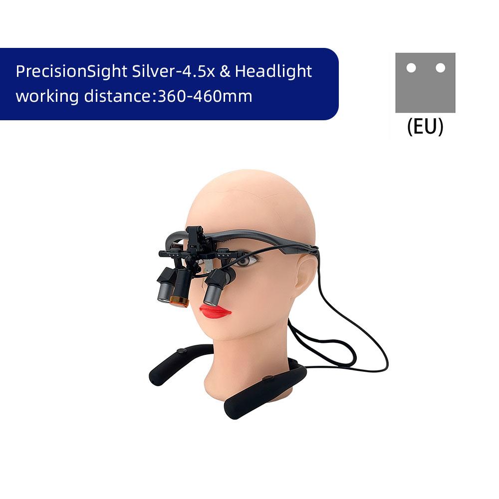 3.5X/4.5/5.5X/6.5X Dental Loupes Headlight Set Wearing Glasses Magnifying The Mirror Oral Glass Surgery Hd Led Equipment