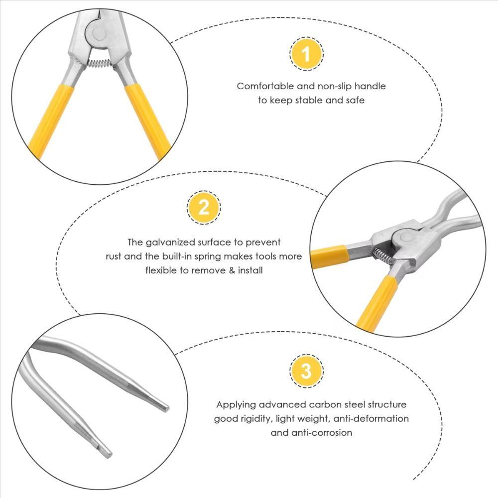 Rust-proof Washer Spring Expansion Pliers Flexible Spring Removal Tool Outer Tub Service