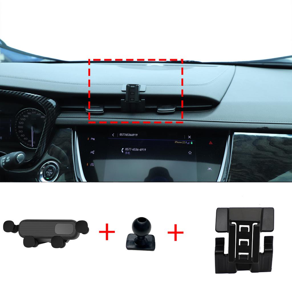 Car Mobile Phone Holder for Cadillac XT6 XT5 2016~2025 Navigation Stand Auto Accessories GPS Bracket