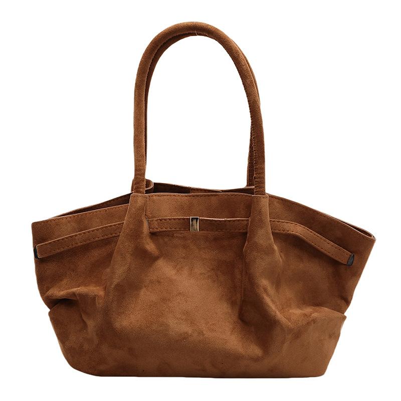 Fashion Casual Tote Bag Women's Commute To Work Large-capacity Shoulder Bag Autumn and Winter New High-end Underarm Bag