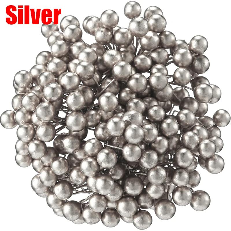 Wholesale Artificial Berry Flowers Mini Red Fake Cherry Stamen for Xmas Tree Ornaments Christmas New Year Party Home Decoration