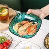 4 stk Gjennomsiktige High-end Beintallerkener, For Husholdningsspisebord, Snacktallerken For Frukt, Godteri Og Nøtter