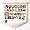 1Pc Large Pin Display Pennant Banner-Showcase Your Collection with This Versatile Blank Canvas Flag