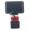 Wireless LED Work Light 5inch  48LED 7200LM Dual USB Port for Milwaukee Cordless M18 18V Battery