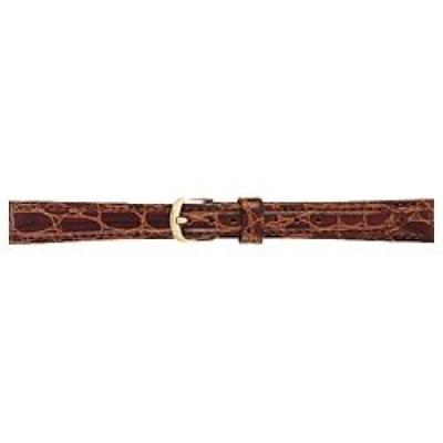 Replacement Cowhide Cutout with DE75 Watch Watches (Genuine) Strap, Crocodile-Embossed Water-Repellent Stitching, [] Men's & Women's