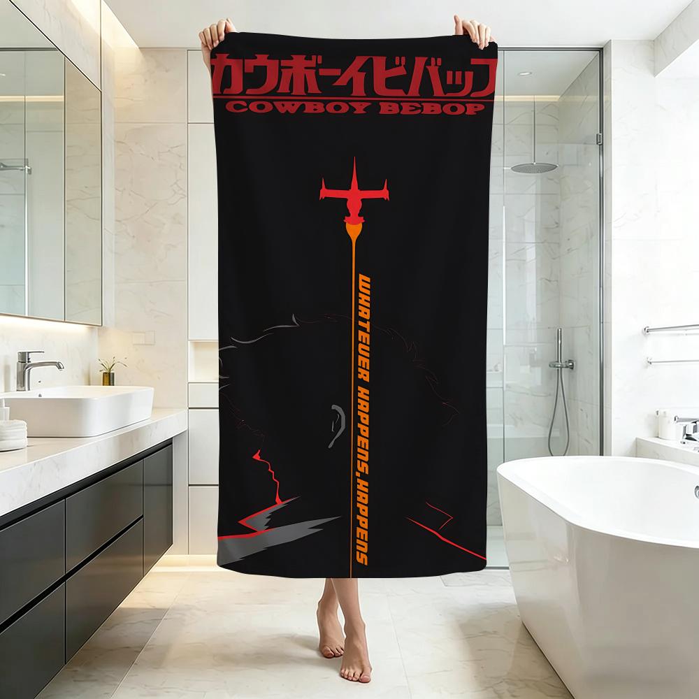 Cool-Cowboy BebopS Towel Five-Star Hotel Quality Eco-Friendly Ultra Soft Thick Towels & Beach Towels