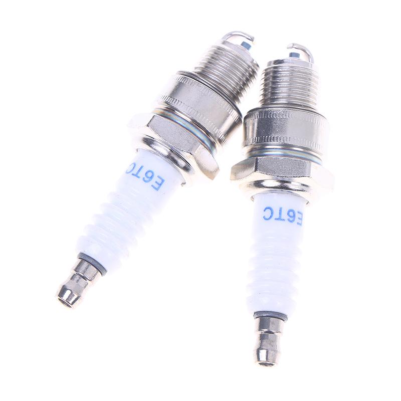 Quality Assured 1/3 Pcs E6TC Motorcycle Spark Plug; Scooter Ignition Upgrade