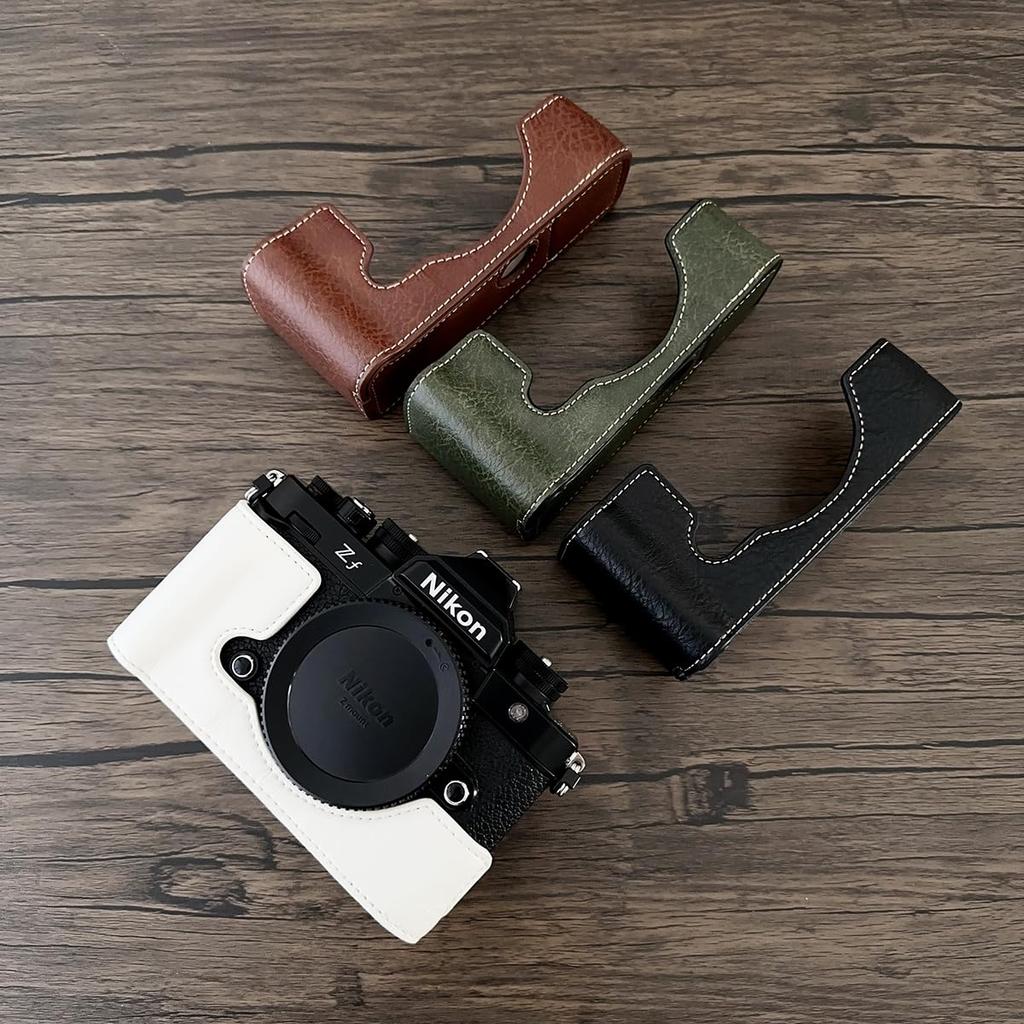SIUTATDSH PU Leather Camera Case for Nikon f Includes a Camera Tripod and Battery Replacement Included ZF/Z Cameras, Holder, Shockproof, Shockproof,