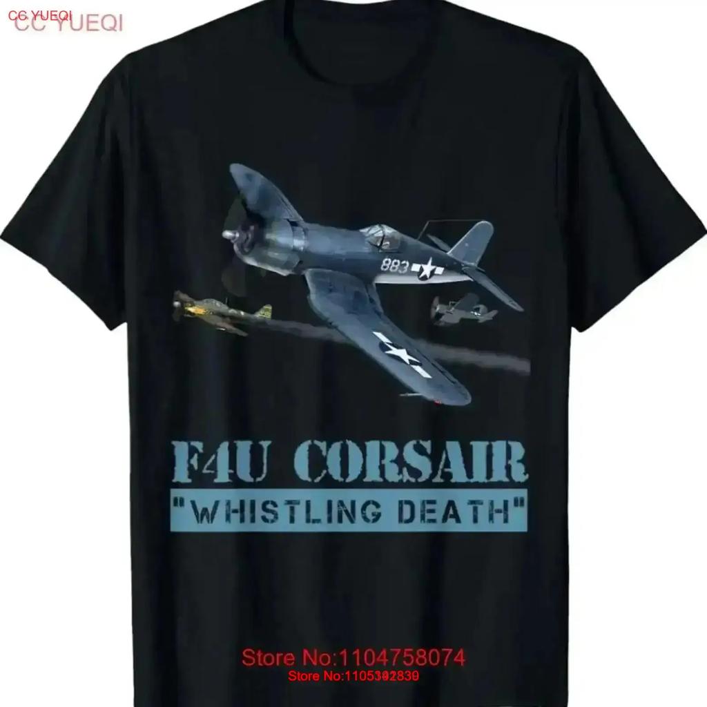 Corsario F4u Whistling D Ath Awesome Warbird Camiseta T Shirt Size S 5xl Vintage Versatile Designer Clothes Streetwear