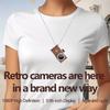 Classical Miniature Camera Simple Plugs and Play Operation Instantly Photo Video Capture Wireless Smartphone App Control
