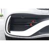 Black Front Fog Light Grilles Cover Trim For 22-25 Benz C Class AMG Sedan W206