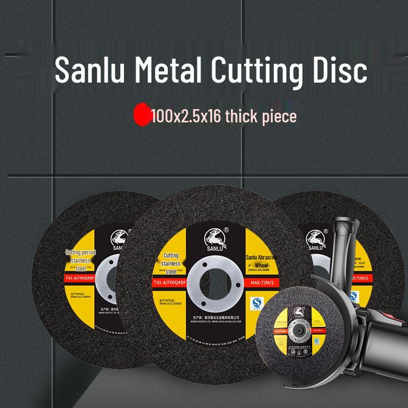 Thickened Stainless Steel Cutting & Grinding Disc for Angle Grinder (100/125/150/180mm)