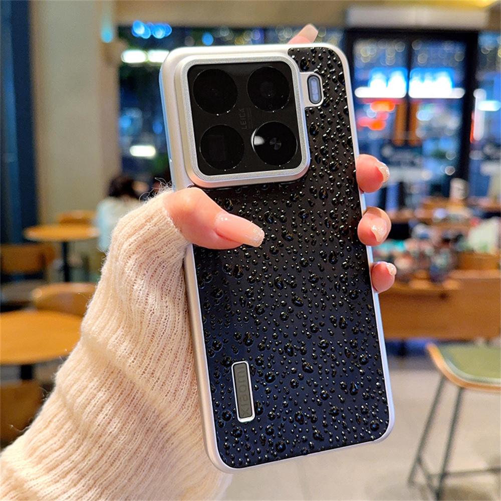 For Xiaomi 15 Pro Case Creative Raindrop Phone Back Cover