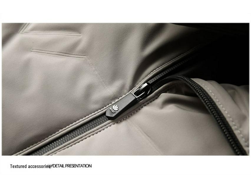Men's Winter Business Casual Stand Collar Down Jacket - 2025 Edition, Thickened & Lightweight Fashionable Outerwear